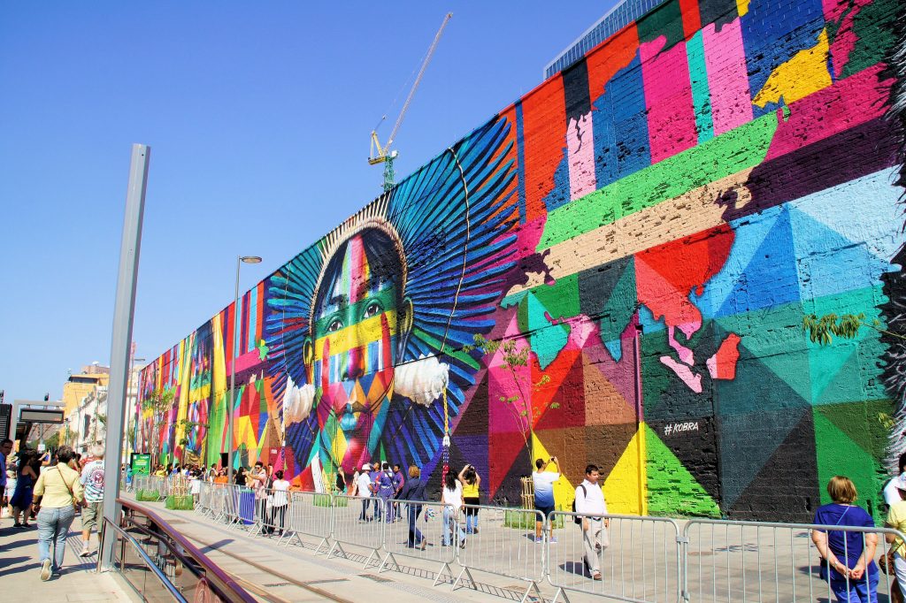 Boulevard Olímpico Cobra Grafiti Rio de Janeiro 2